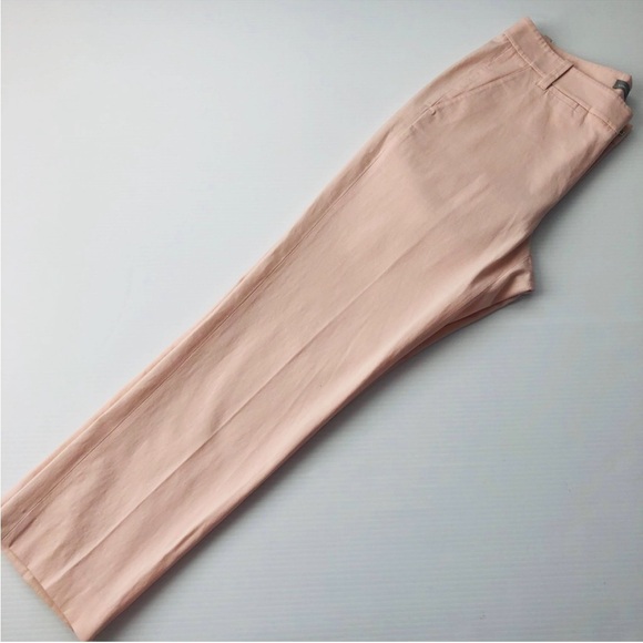 Vince Light Pink Cotton Trousers size 8 - Picture 4 of 11